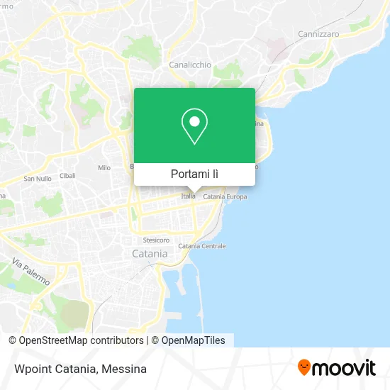 Mappa Wpoint Catania