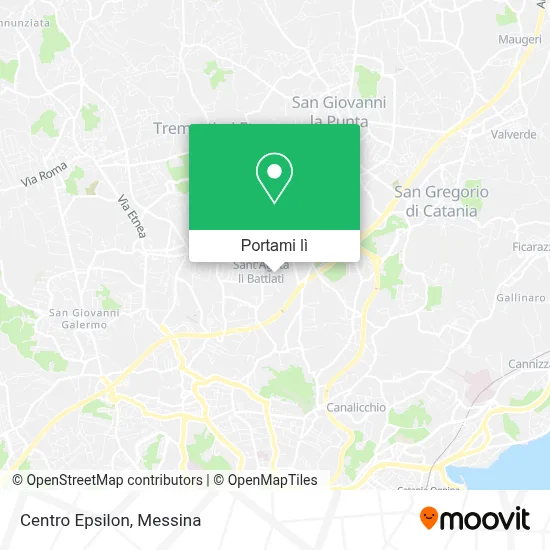 Mappa Centro Epsilon