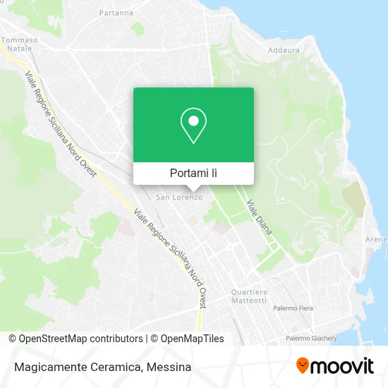 Mappa Magicamente Ceramica