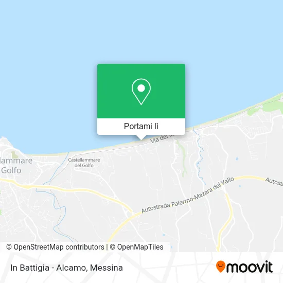 Mappa In Battigia - Alcamo