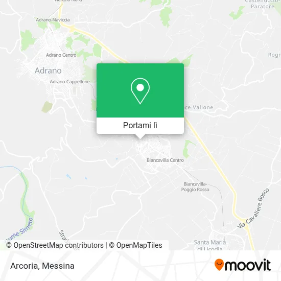 Mappa Arcoria