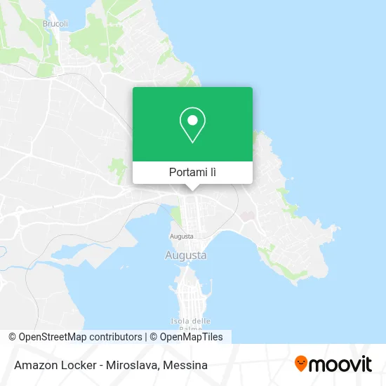 Mappa Amazon Locker - Miroslava