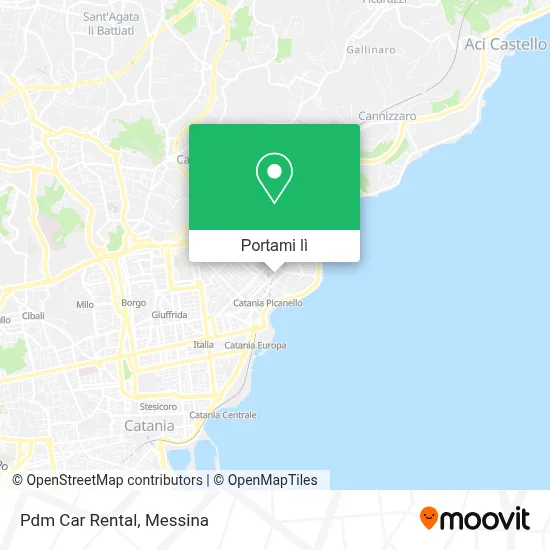 Mappa Pdm Car Rental