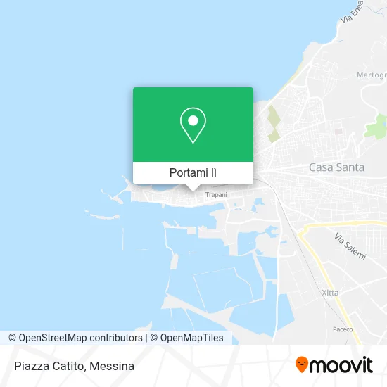 Mappa Piazza Catito