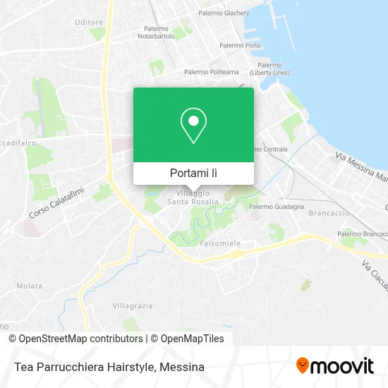 Mappa Tea Parrucchiera Hairstyle