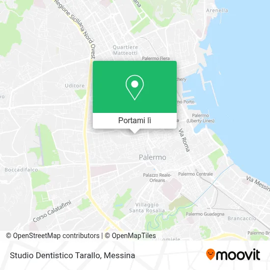 Mappa Studio Dentistico Tarallo