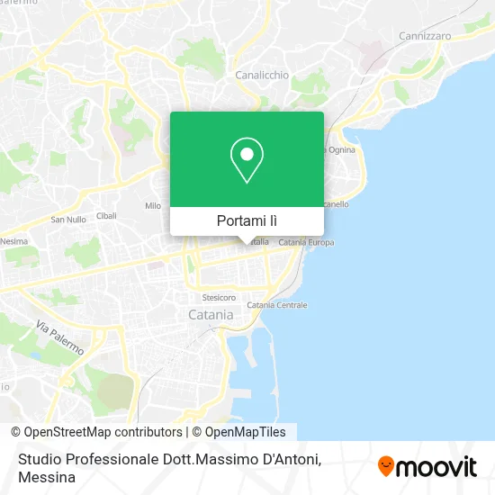 Mappa Studio Professionale Dott.Massimo D'Antoni