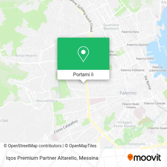 Mappa Iqos Premium Partner Altarello