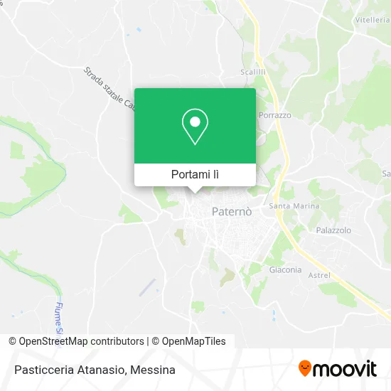 Mappa Pasticceria Atanasio
