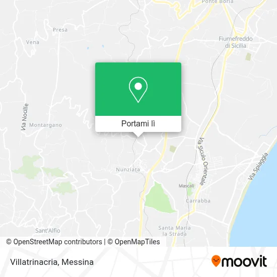 Mappa Villatrinacria