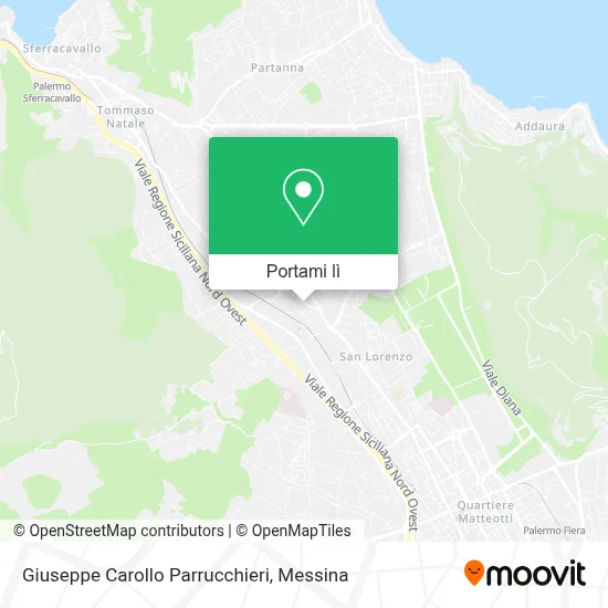 Mappa Giuseppe Carollo Parrucchieri