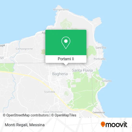 Mappa Monti Regali