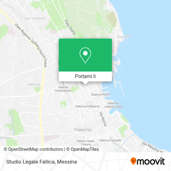 Mappa Studio Legale Fallica