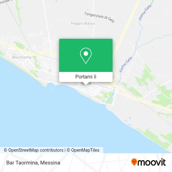 Mappa Bar Taormina