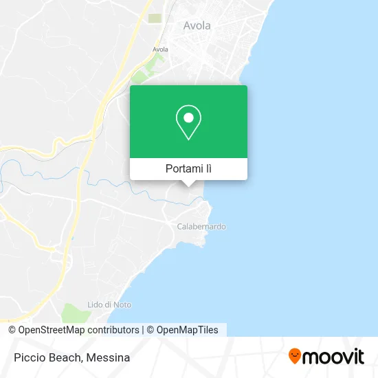 Mappa Piccio Beach