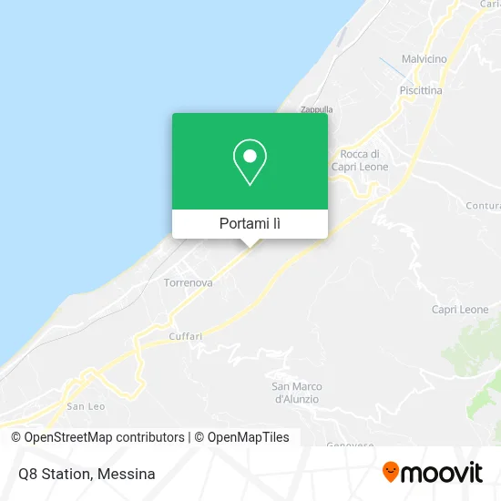 Mappa Q8 Station
