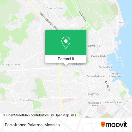 Mappa Portofranco Palermo