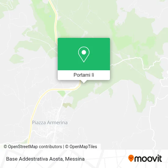Mappa Base Addestrativa Aosta