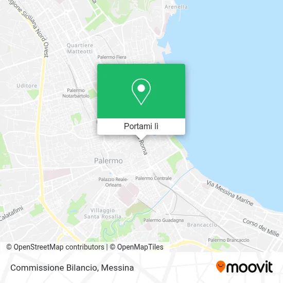 Mappa Commissione Bilancio
