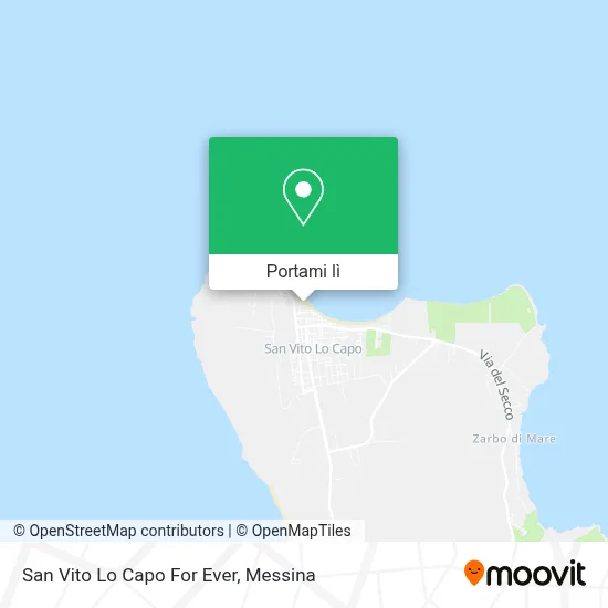 Mappa San Vito Lo Capo For Ever