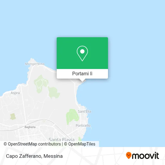 Mappa Capo Zafferano