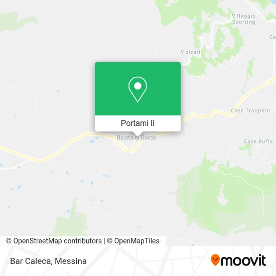 Mappa Bar Caleca