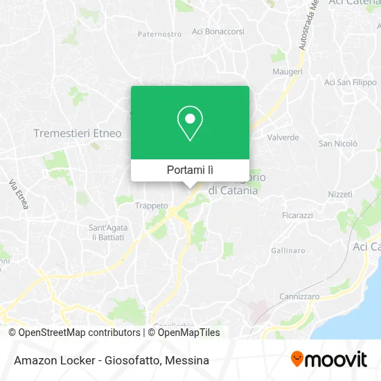 Mappa Amazon Locker - Giosofatto