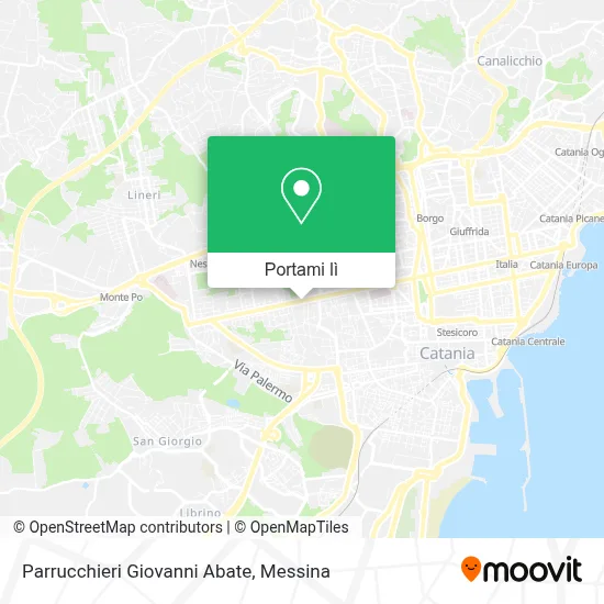 Mappa Parrucchieri Giovanni Abate