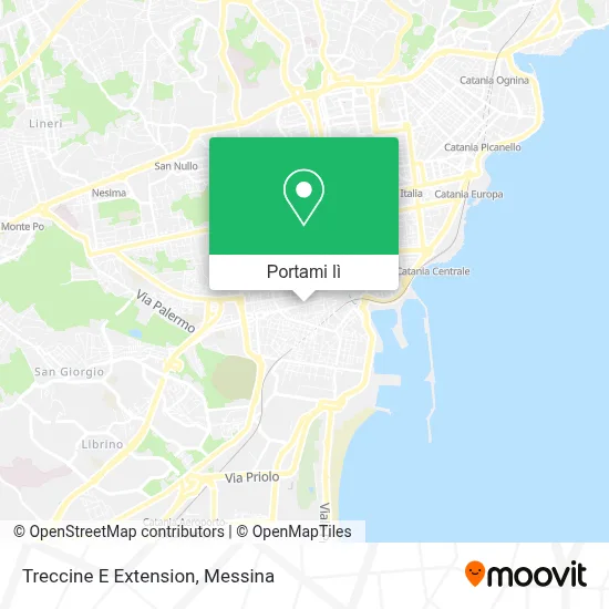 Mappa Treccine E Extension