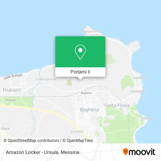Mappa Amazon Locker - Ursula