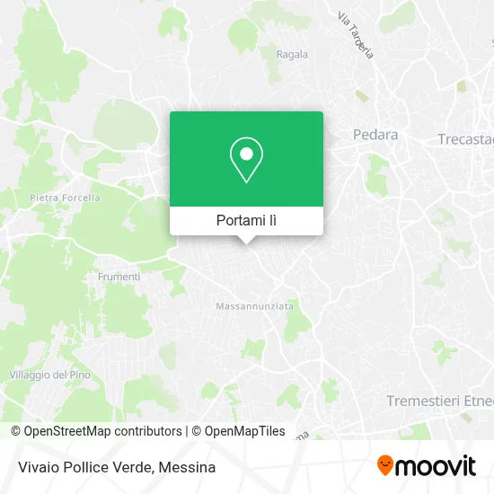 Mappa Vivaio Pollice Verde