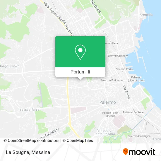 Mappa La Spugna