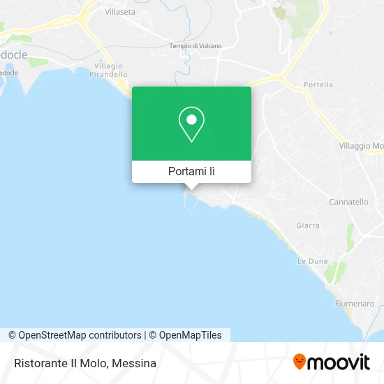 Mappa Ristorante Il Molo