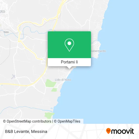 Mappa B&B Levante