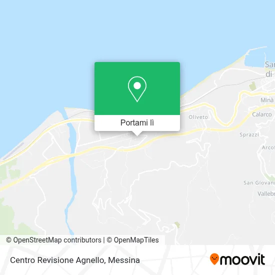 Mappa Centro Revisione Agnello