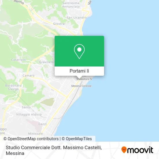 Mappa Studio Commerciale Dott. Massimo Castelli