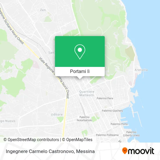Mappa Ingegnere Carmelo Castronovo