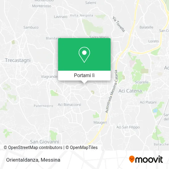 Mappa Orientaldanza