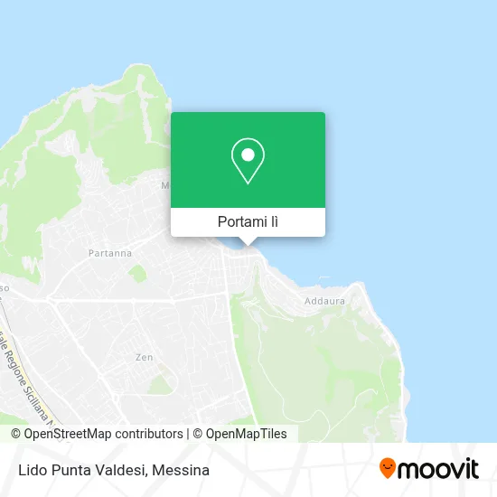 Mappa Lido Punta Valdesi