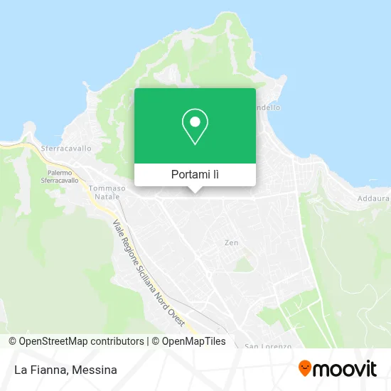 Mappa La  Fianna