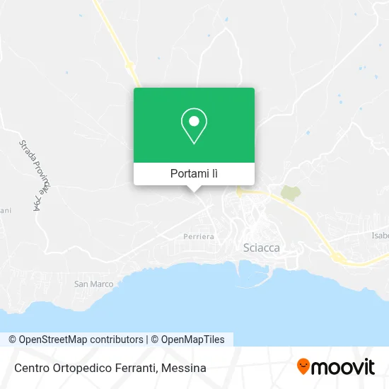 Mappa Centro Ortopedico Ferranti