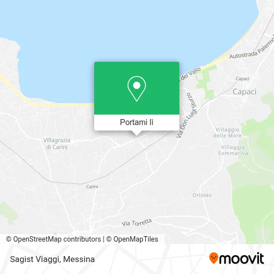 Mappa Sagist Viaggi