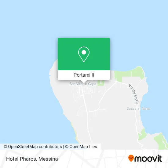 Mappa Hotel Pharos