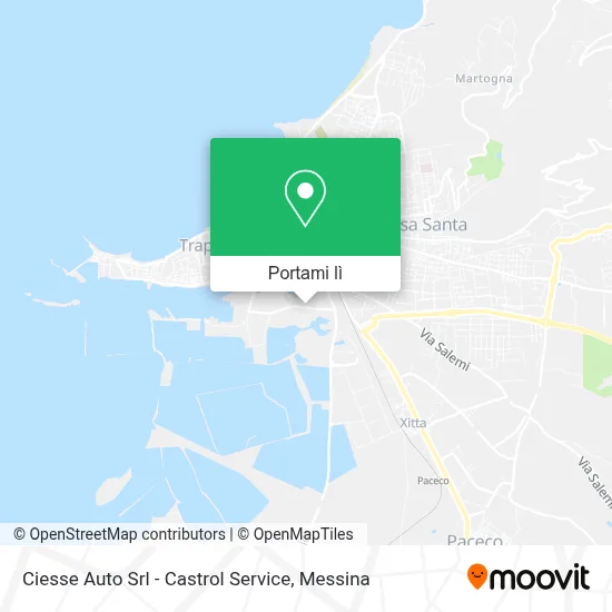 Mappa Ciesse Auto Srl - Castrol Service