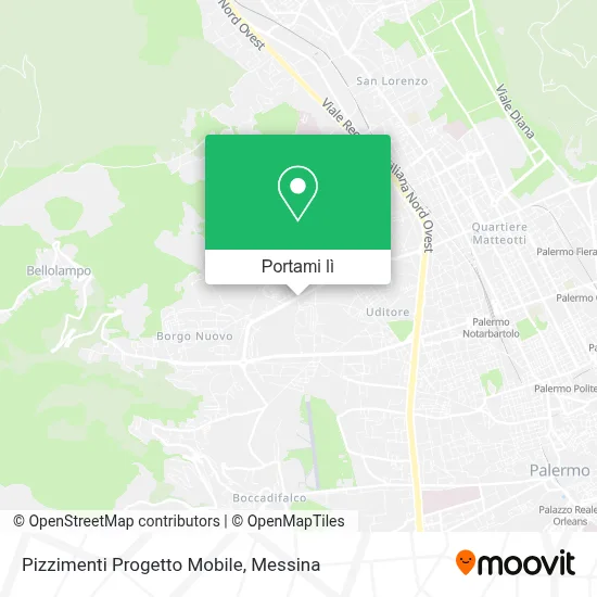 Mappa Pizzimenti Progetto Mobile