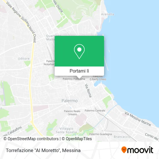 Mappa Torrefazione "Al Moretto"