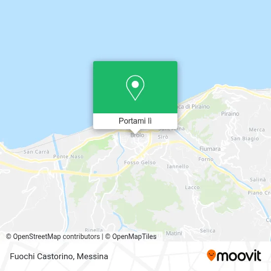 Mappa Fuochi Castorino