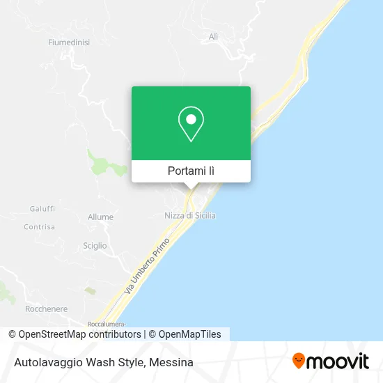 Mappa Autolavaggio Wash Style