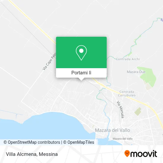 Mappa Villa Alcmena