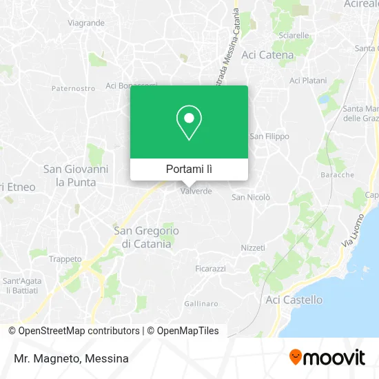Mappa Mr. Magneto